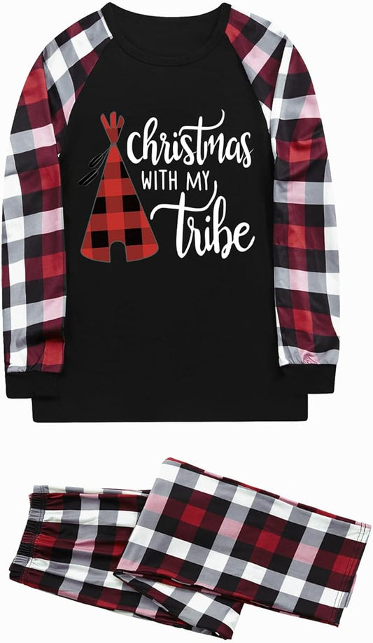 Christmas Pajamas for Family Christmas Pjs Family Pjs Matching Sets With Pocket