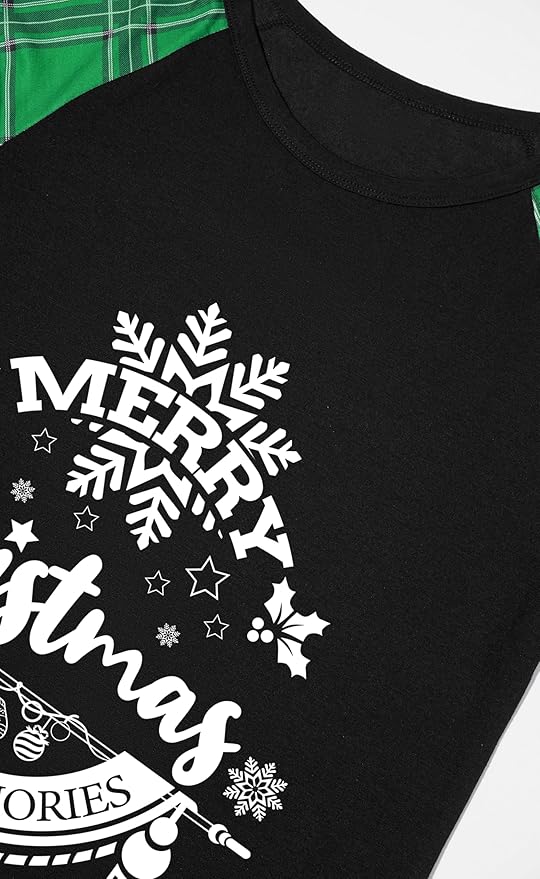 Family Christmas Match Pajamas Set Christmas Family Matching Pjs Sets With Pocket