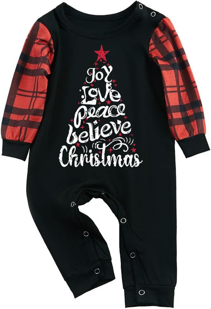 Christmas Pajamas for Family Christmas Pjs Family Pjs Matching Sets With Pocket