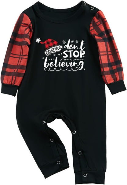 Christmas Pajamas for Family Christmas Pjs Family Pjs Matching Sets With Pocket