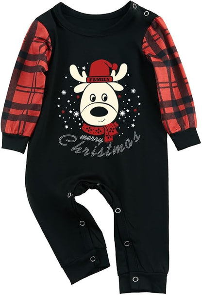 Family Christmas Match Pajamas Set Christmas Family Matching Pjs Sets With Pocket