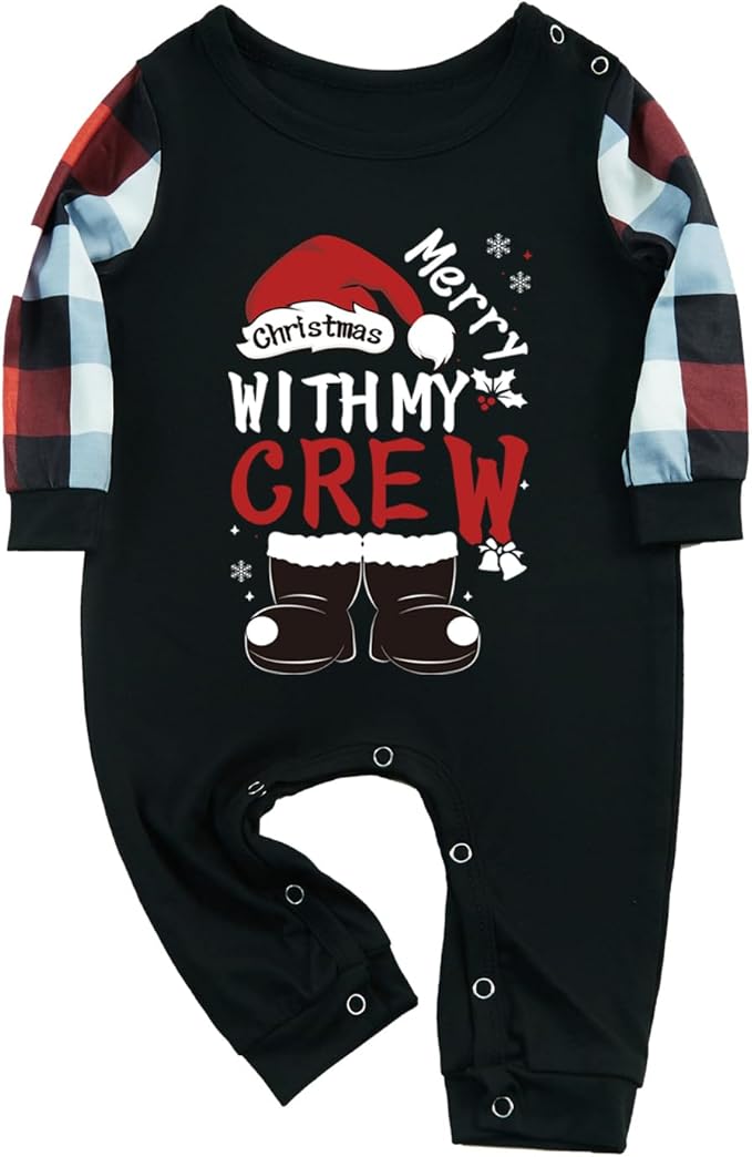 Family Christmas Match Pajamas Set Christmas Family Matching Pjs Sets With Pocket