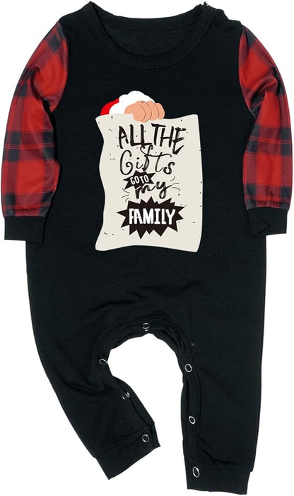 Family Christmas Match Pajamas Set Christmas Family Matching Pjs Sets With Pocket