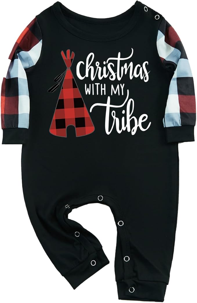 Christmas Pajamas for Family Christmas Pjs Family Pjs Matching Sets With Pocket