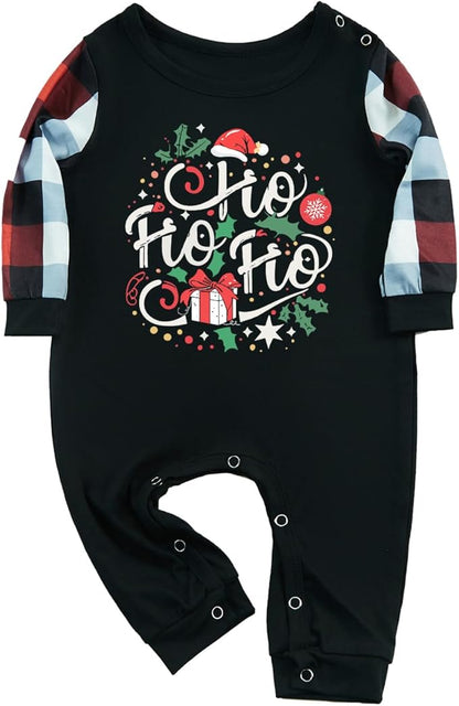 Family Christmas Match Pajamas Christmas Family Pjs Matching Sets With Pocket