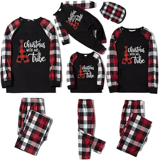 Christmas Pajamas for Family Christmas Pjs Family Pjs Matching Sets With Pocket