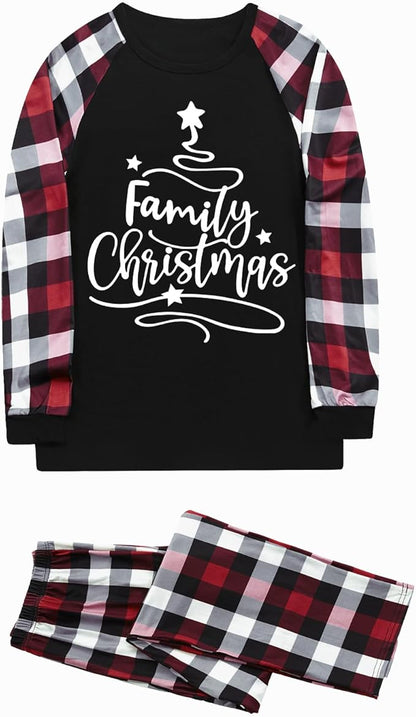 Christmas Pajamas for Family Christmas Pjs Family Pjs Matching Sets With Pocket