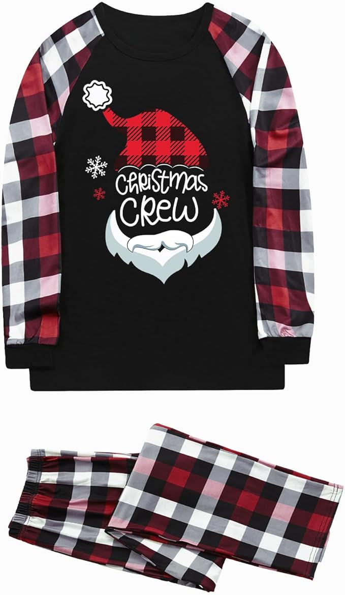 Christmas Pajamas for Family Christmas Pjs Family Pjs Matching Sets With Pocket