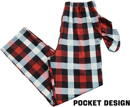 Family Christmas Match Pajamas Set Christmas Family Matching Pjs Sets With Pocket