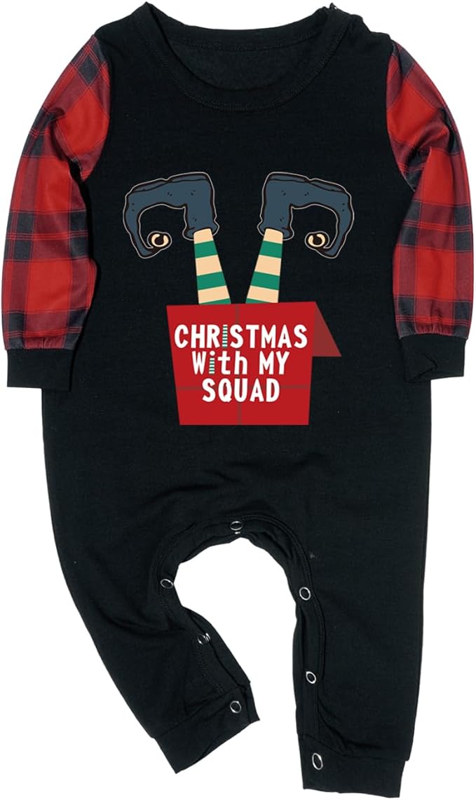 Family Christmas Match Pajamas Set Christmas Family Matching Pjs Sets With Pocket