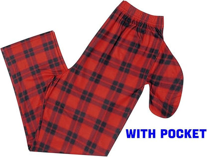 Family Christmas Match Pajamas Christmas Family Pjs Matching Sets With Pocket