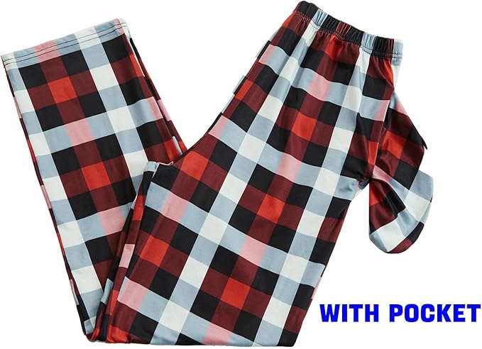 Family Christmas Match Pajamas Christmas Family Pjs Matching Sets With Pocket