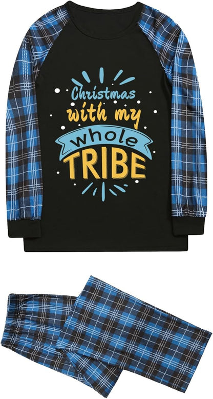 Family Christmas Match Pajamas Christmas Family Pjs Matching Sets With Pocket