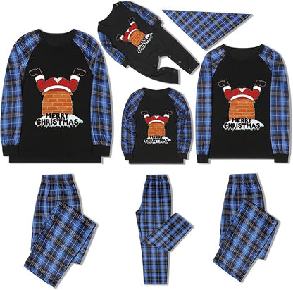 Christmas Pajamas for Family Christmas Pjs Family Pjs Matching Sets With Pocket