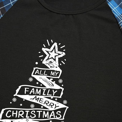 Family Christmas Match Pajamas Set Christmas Family Matching Pjs Sets With Pocket