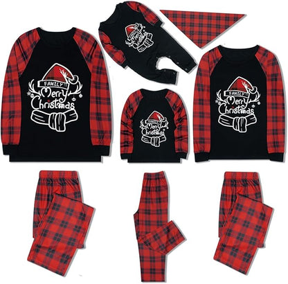 Christmas Pajamas for Family Christmas Pjs Family Pjs Matching Sets With Pocket