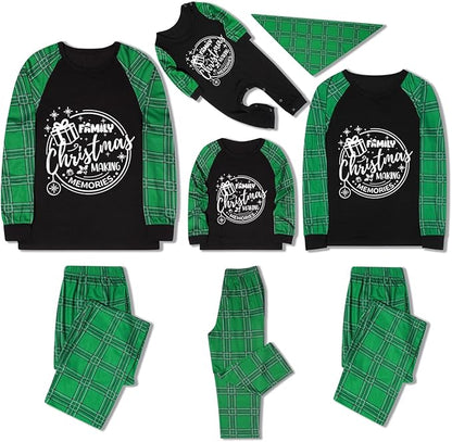 Christmas Pajamas for Family Christmas Pjs Family Pjs Matching Sets With Pocket