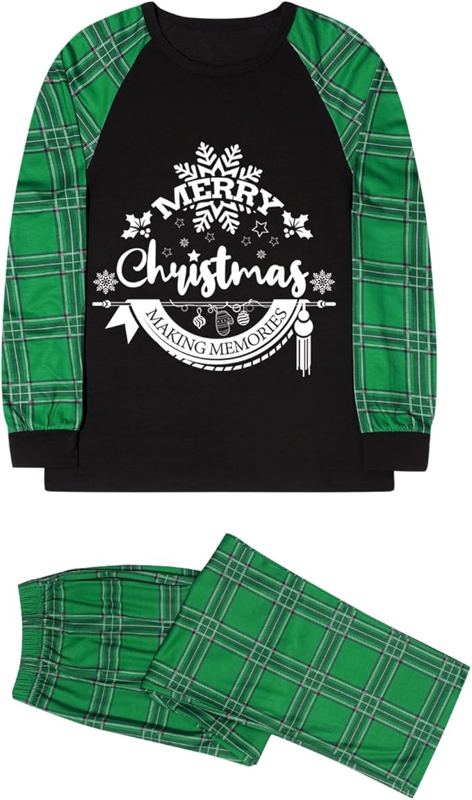 Family Christmas Match Pajamas Set Christmas Family Matching Pjs Sets With Pocket