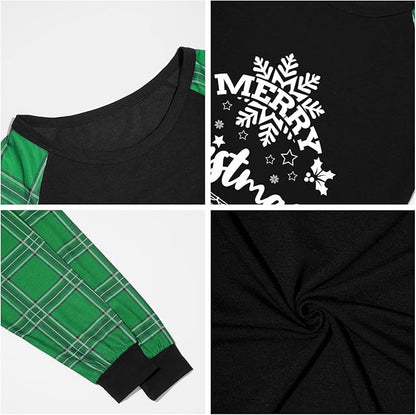 Christmas Pajamas for Family Christmas Pjs Family Pjs Matching Sets With Pocket