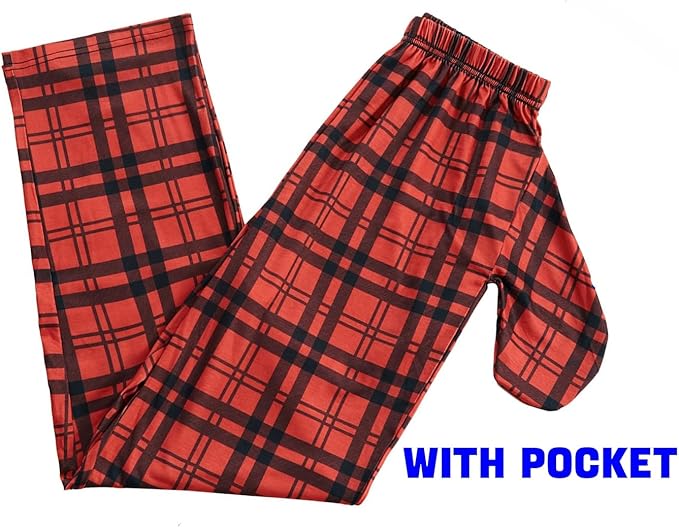 Family Christmas Match Pajamas Christmas Family Pjs Matching Sets With Pocket