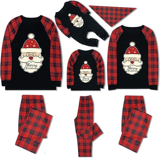 Christmas Pajamas for Family Christmas Pjs Family Pjs Matching Sets With Pocket