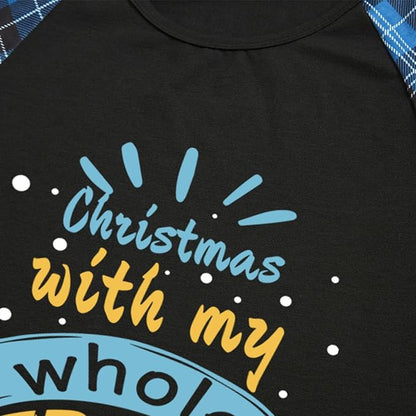 Family Christmas Match Pajamas Set Christmas Family Matching Pjs Sets With Pocket