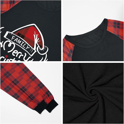 Family Christmas Match Pajamas Christmas Family Pjs Matching Sets With Pocket