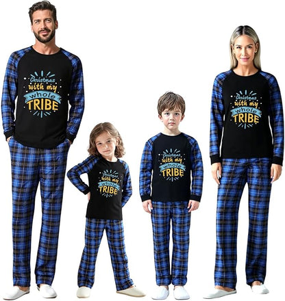 Family Christmas Match Pajamas Set Christmas Family Matching Pjs Sets With Pocket
