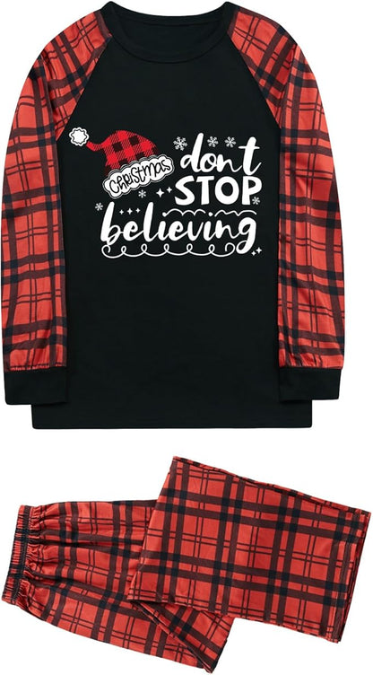 Christmas Pajamas for Family Christmas Pjs Family Pjs Matching Sets With Pocket