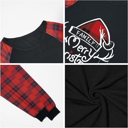 Christmas Pajamas for Family Christmas Pjs Family Pjs Matching Sets With Pocket