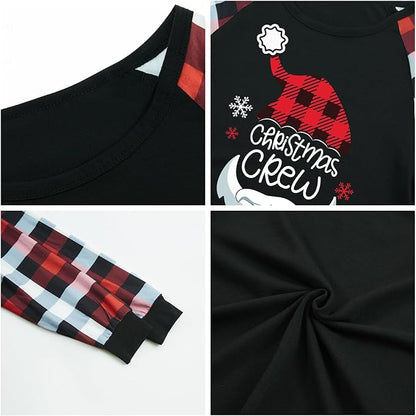 Christmas Pajamas for Family Christmas Pjs Family Pjs Matching Sets With Pocket