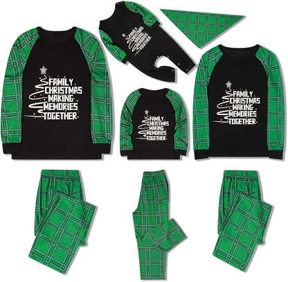 Christmas Pajamas for Family Christmas Pjs Family Pjs Matching Sets With Pocket