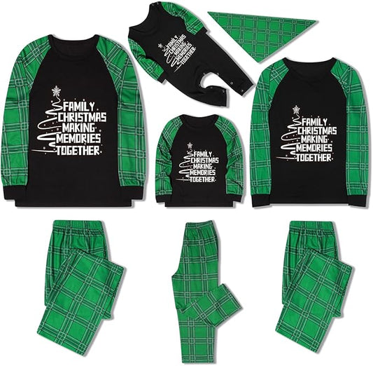 Christmas Pajamas for Family Christmas Pjs Family Pjs Matching Sets With Pocket