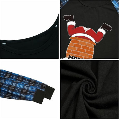 Christmas Pajamas for Family Christmas Pjs Family Pjs Matching Sets With Pocket