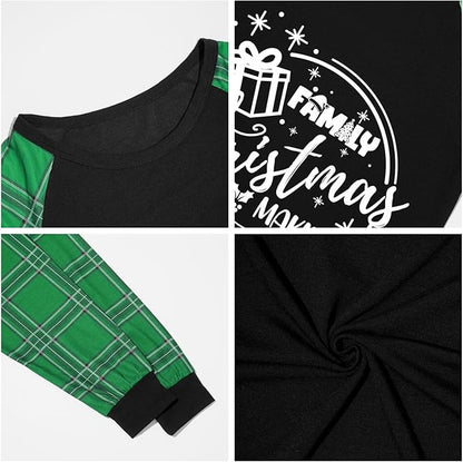 Christmas Pajamas for Family Christmas Pjs Family Pjs Matching Sets With Pocket