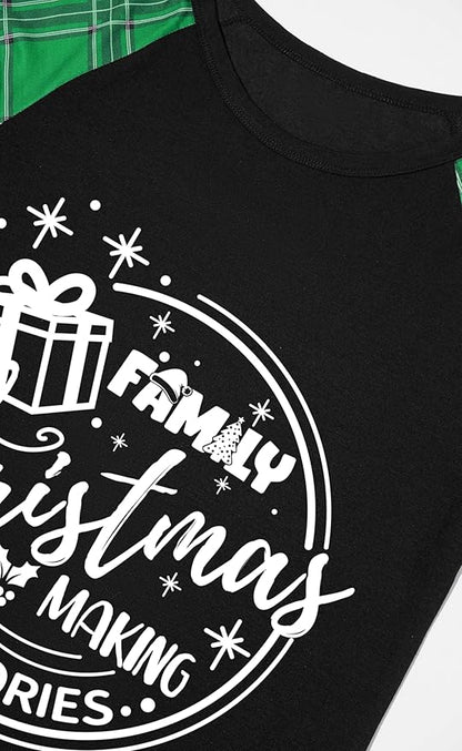 Family Christmas Match Pajamas Set Christmas Family Matching Pjs Sets With Pocket